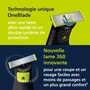 PHILIPS OneBlade Pro 360 Recortadora de barba y cuerpo con peine 14 en 1 y 2 cuchillas