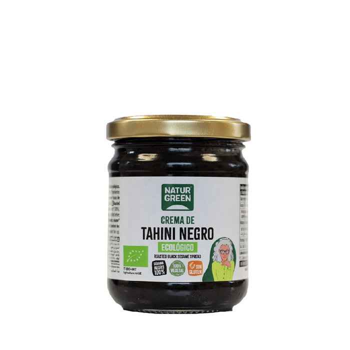 NATURGREEN Tahin Negro de Sésamo Negro Ecológico 180g