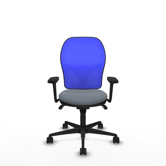 PIQUERAS Y CRESPO Silla de oficina Jorquera Gris y Azul PIQUERAS Y CRESPO Silla de oficina Jorquera Gris y Azul