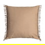 Cojín Marrón Algodón-Poliéster 60 X 60 cm (Set de 2)