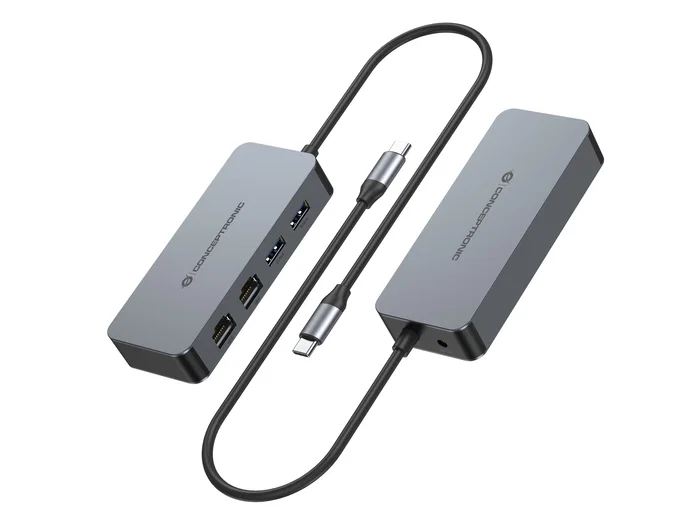Conceptronic ABBY24G Adaptador USB-C con 2 puertos Ethernet Gigabit y 2 puertos USB 3.2 Gen 1 Conceptronic ABBY24G Adaptador USB-C con 2 puertos Ethernet Gigabit y 2 puertos USB 3.2 Gen 1