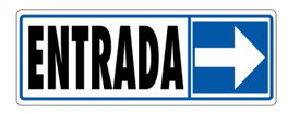 Archivo 2000 Señal Entrada (Derecha) 6177-09 GS PVC Gris 175x65 mm