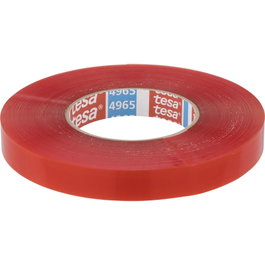 Tesa Cinta adhesiva de doble cara transparente 19mm x 50m