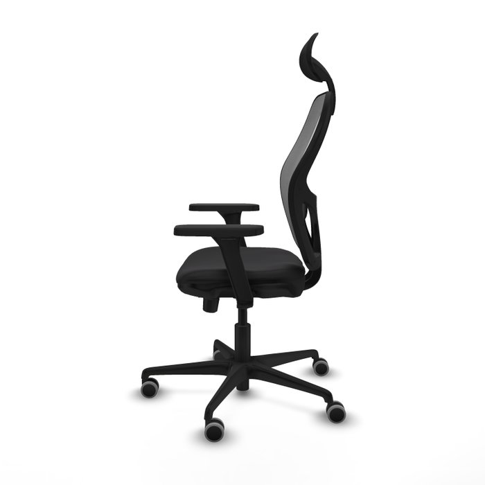 PIQUERAS Y CRESPO Silla de oficina Jorquera con mecanismo Sincro/Traslack, Brazos 3D y Cabecero Fijo PIQUERAS Y CRESPO Silla de oficina Jorquera con mecanismo Sincro/Traslack, Brazos 3D y Cabecero Fijo