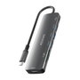 Aisens USB-C Dock 7 en 1 ASUC-7P025-GR Gris