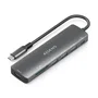 Aisens USB-C Dock 7 en 1 ASUC-7P025-GR Gris