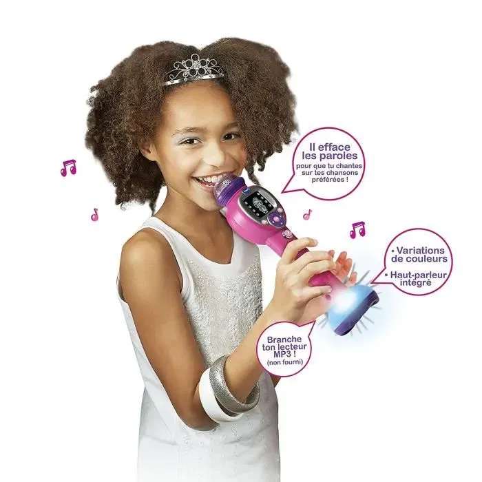 VTECH Kidi Super Star Moov Pastilla de Karaoke para Niños - Idioma Francés VTECH Kidi Super Star Moov Pastilla de Karaoke para Niños - Idioma Francés
