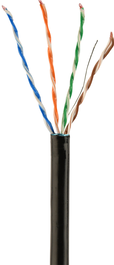 GEMBIRD CAT5e FTP Cable de Red Negro F/UTP (FTP) 305m Uso Exterior con Relleno de Gel