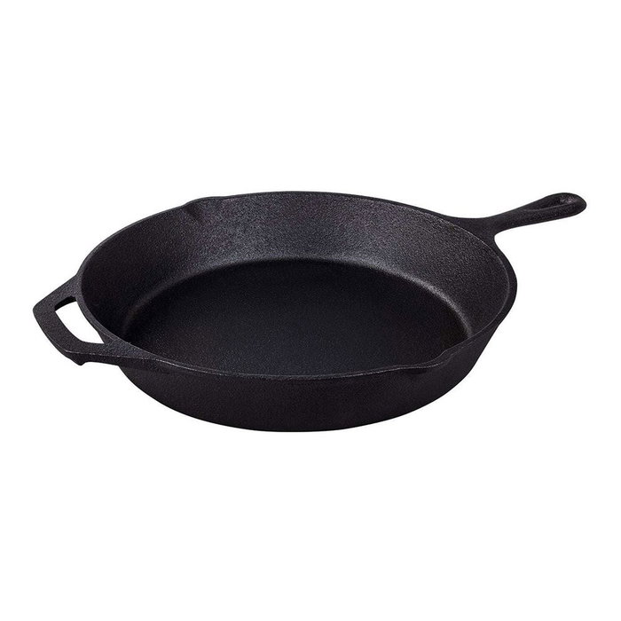Tramontina Black Collection Sartén de hierro fundido precurado de 30 cm Tramontina Black Collection Sartén de hierro fundido precurado de 30 cm