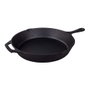 Tramontina Black Collection Sartén de hierro fundido precurado de 30 cm