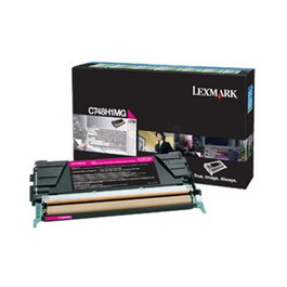 Lexmark C748H3MG Cartucho de tóner Magenta