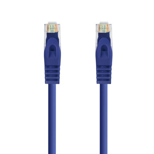 Nanocable Cable de Red RJ45 LSZH Cat.6A UTP AWG24 Azul 2m | Referencia: 10.20.1802-BL