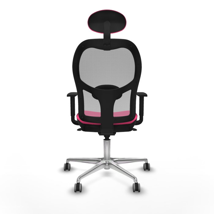 PIQUERAS Y CRESPO Silla de oficina Jorquera Rosa y Gris PIQUERAS Y CRESPO Silla de oficina Jorquera Rosa y Gris