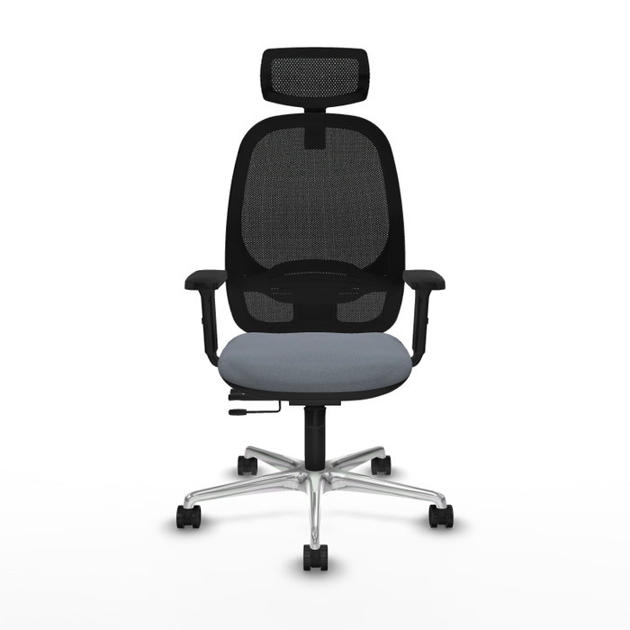 PIQUERAS Y CRESPO Silla de oficina Cilanco Gris y Negro PIQUERAS Y CRESPO Silla de oficina Cilanco Gris y Negro