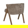 Silla Taupe Madera de Abedul Salón 58 X 59,50 X 68,50 cm