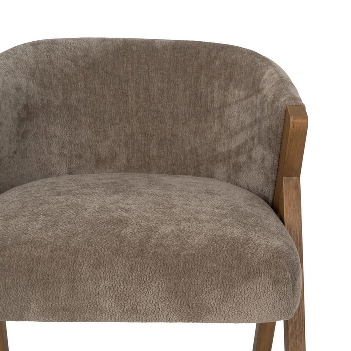 Ixia Silla Taupe Madera de Abedul Salón Ixia Silla Taupe Madera de Abedul Salón