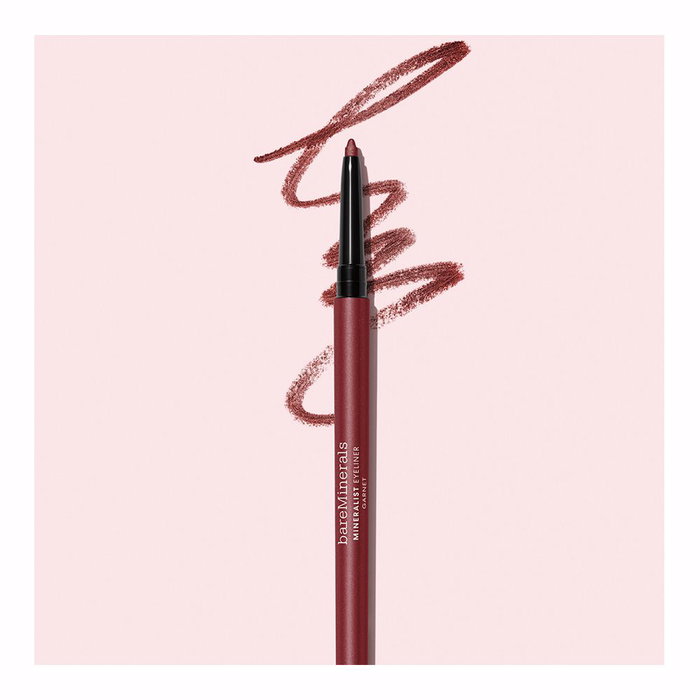 bareMinerals MINERALIST LASTING EYELINER Lápiz Delineador de Ojos #Garnet - Larga Duración (Hasta 12h), Resistente al Agua, Vegano y Cruelty Free, 0.35 g