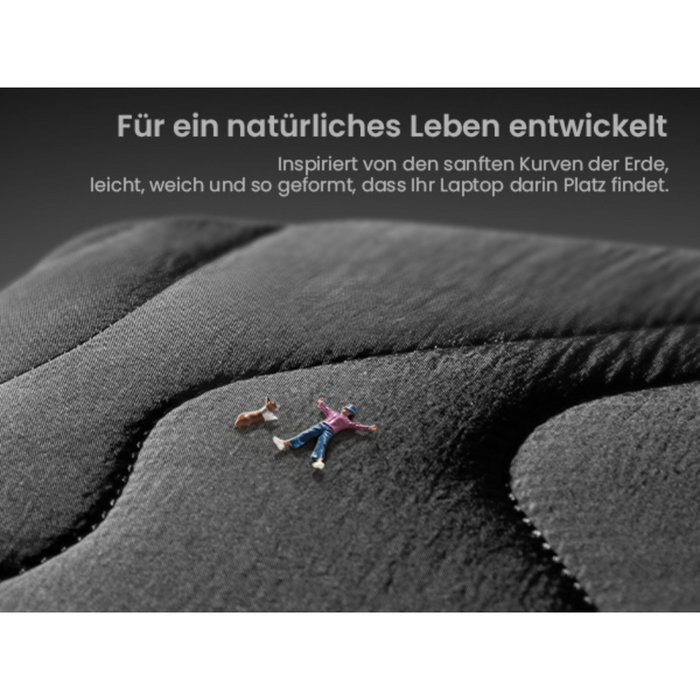 tomtoc Terra-A27 Funda para Portátil 13 pulgadas Negro