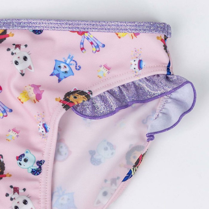 Bikini Gabby's Dollhouse Rosa 2 Años