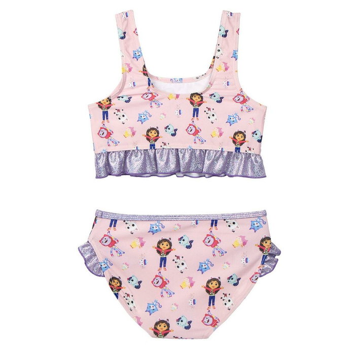 Bikini Gabby's Dollhouse Rosa 2 Años