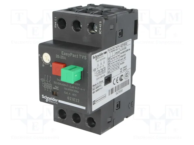 SCHNEIDER ELECTRIC Interruptor motorizado Easy TeSys 11kW 230÷690VAC