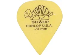 DUNLOP Pack de 12 Unidades Tortex Sharp 0,73mm