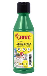 Pintura Latex Jovi Decor 250 Ml (Botella) Verde Oscuro