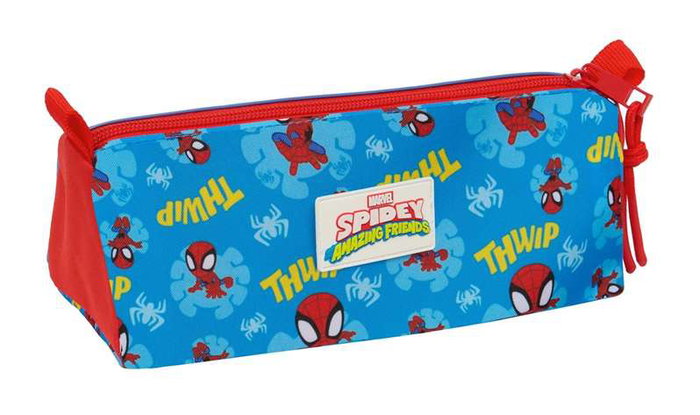 Safta Portatodo Spidey 21x8x7cm para Niños a partir de 3 Años Safta Portatodo Spidey 21x8x7cm para Niños a partir de 3 Años