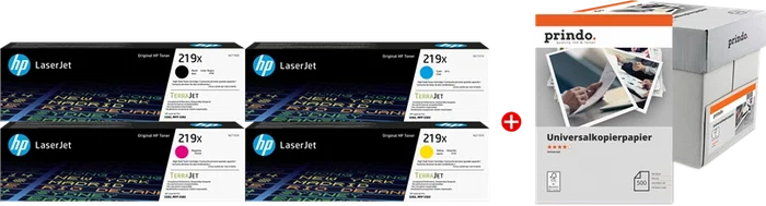 HP 219X MCVP Value Pack Negro, Cian, Magenta, Amarillo y Blanco - 10.700 Páginas HP 219X MCVP Value Pack Negro, Cian, Magenta, Amarillo y Blanco - 10.700 Páginas