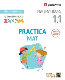 VICENS VIVES, Practicamat 1r.primaria. Trimestral. Comunitat zoom. Catalunya - VICENS VIVES
