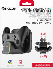 Nacon Base de Carga para 2 Pares de Joy-Con y 1 Mando Pro