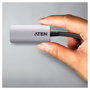 ATEN Adaptador USB-C a HDMI 4K UC3008A1 Plata, Soporta 4096 x 2160 a 60 Hz
