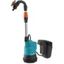Gardena Bomba para Colector de Agua de Lluvia 2000/2 18V P4A con Batería y Cargador