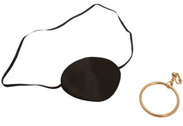 My Other Me Parche Pirata Textil con Pendiente Talla Única