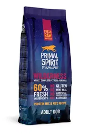 Alpha Spirit Primal 60% Wilderness Pienso para Perros Adultos 12 kg
