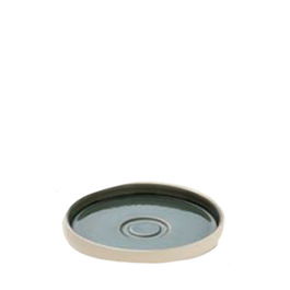 PLAYGROUND NARA Plato Gris, 15 cm de Diámetro, Vajilla Complemento de Alta Categoría Colección NARA Gris - No Apto Lavavajillas ni Microondas (Set de 6)