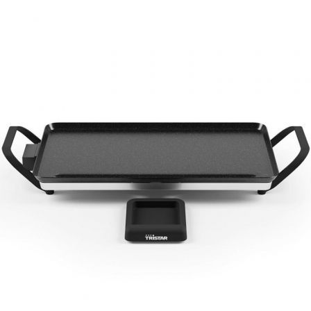 Tristar Plancha de Asar BP-2667 | 2000W | Superficie 460x260mm | Termostato Ajustable | Recubrimiento Antiadherente