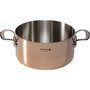 De Buyer Prima Matera Olla de Cobre/Acero 24 cm con Tapa de Acero Inoxidable