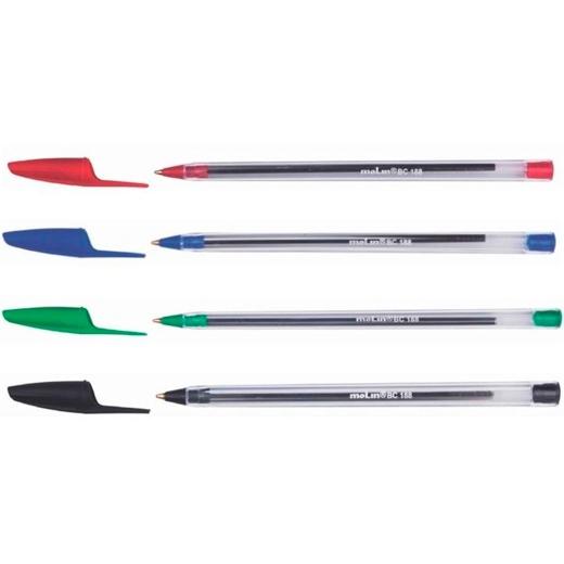 Molin Bolígrafo Basic Cristal Ball Point Pen Negro (Set de 50) Molin Bolígrafo Basic Cristal Ball Point Pen Negro (Set de 50)