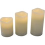 New Garden Dolo Pack 3 de Velas LED con Efecto de Llama Realista