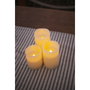 New Garden Dolo Pack 3 de Velas LED con Efecto de Llama Realista