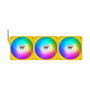 Thermaltake CT140 EX ARGB Bumblebee Pack de 3 Ventiladores de 140mm