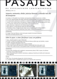 Memoria, testimonios, olvidos: prácticas literarias y culturales más allá del franquismo / Sobre lo queer, o cómo (des)hacer cosas con palabras, Pedro Ruiz Torres - PUV.(PUB.UNIVERSITAT VALENCIA)