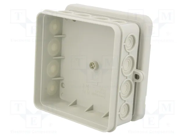 OBO BETTERMANN Caja de conexiones A 14 gris claro OBO BETTERMANN Caja de conexiones A 14 gris claro