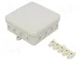OBO BETTERMANN Caja de conexiones A 14 gris claro