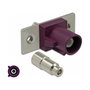 DeLOCK 89819 Conector coaxial FAKRA D macho