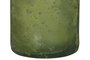 DKD Home Decor F643 Jarrón Cottage Verde Cristal Reciclado 18 x 75 x 18 cm