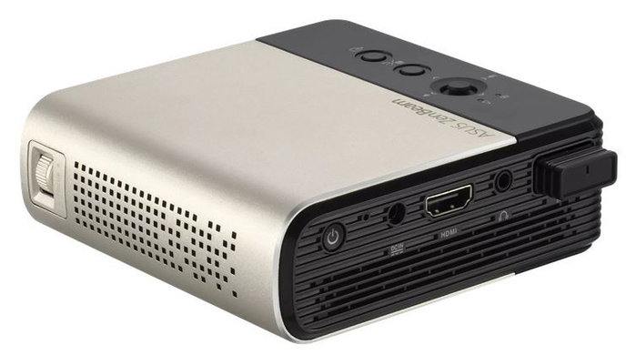 Asus ZenBeam E2 Proyector Portátil WVGA Negro y Dorado Asus ZenBeam E2 Proyector Portátil WVGA Negro y Dorado