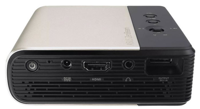 Asus ZenBeam E2 Proyector Portátil WVGA Negro y Dorado Asus ZenBeam E2 Proyector Portátil WVGA Negro y Dorado
