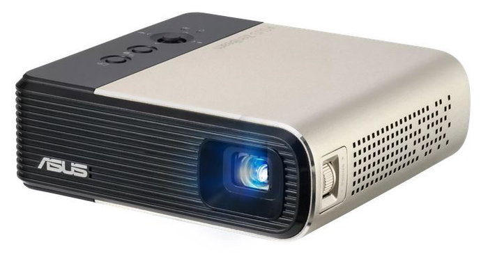 Asus ZenBeam E2 Proyector Portátil WVGA Negro y Dorado Asus ZenBeam E2 Proyector Portátil WVGA Negro y Dorado